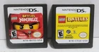 2011 NINTENDO DS LEGO BATTLES LOT BASE GAME & NINJAGO TESTED WORKING