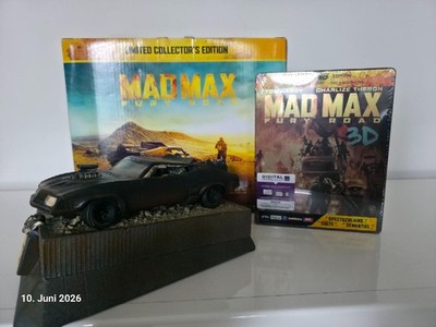 Mad Max Fury Road Limited Collectors Edition Interceptor Car Statue 3D Steelbook