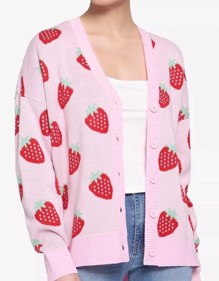 Cardigan Sweater Large Hot Topic-image