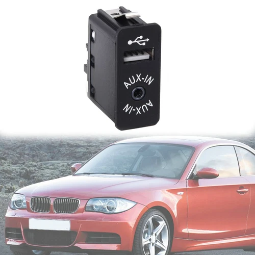 New Input Socket Switch For BMW 1 3 5 6 Series E81 E87 E90 F10 F12 E70 E82 - Picture 4 of 10