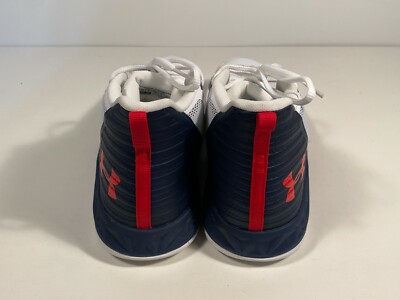 Under Armour Mens Sz 10 Jet Mid Basketball Shoe Royal/White Comfortable Bold EUC Buy Under Armour Men main image 4