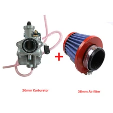 Molkt Carb 26mm Carburetor Air Filter 110cc 125cc 140cc Lifan SSR SDG Piranha