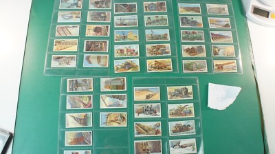 48 Kaufmannsbilder Sammelbilder Engineering Wonders Wills Tobacco B-11290