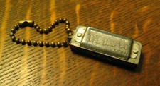 Miniature Vintage Harmonica Keychain - Music Japan Small Mouth Organ Instrument