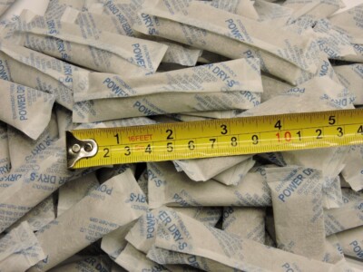 Lot Desiccant 100packs of 10g Power Dry-S Sorb Activated Clay Ammo FDA Food