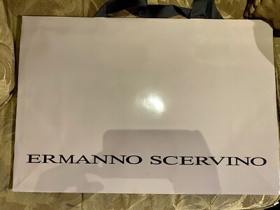 NEW Ermanno Scervino Large Shopping Gift Bag Designer 23  X 15 