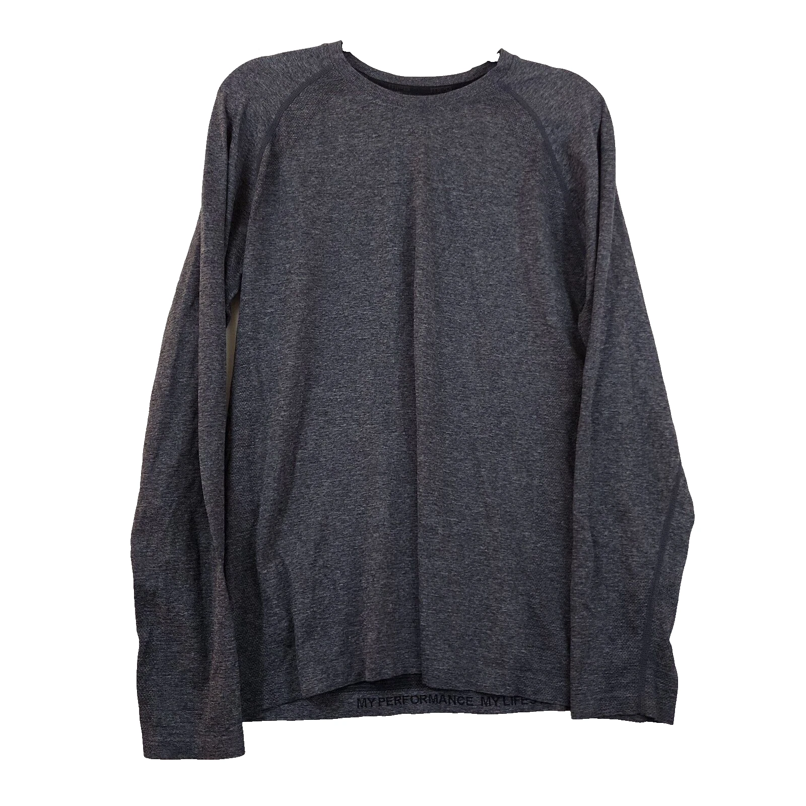 mpg long sleeve crew neck shirt