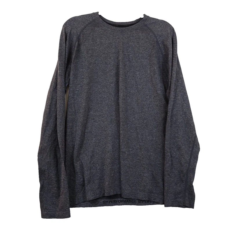 mpg long sleeve crew neck shirt