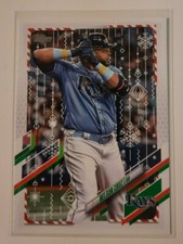 2021 Topps Holiday NELSON CRUZ Base #HW58 Tampa Bay Rays