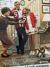 Bell Telephone System, Full Page Vintage Print Ad