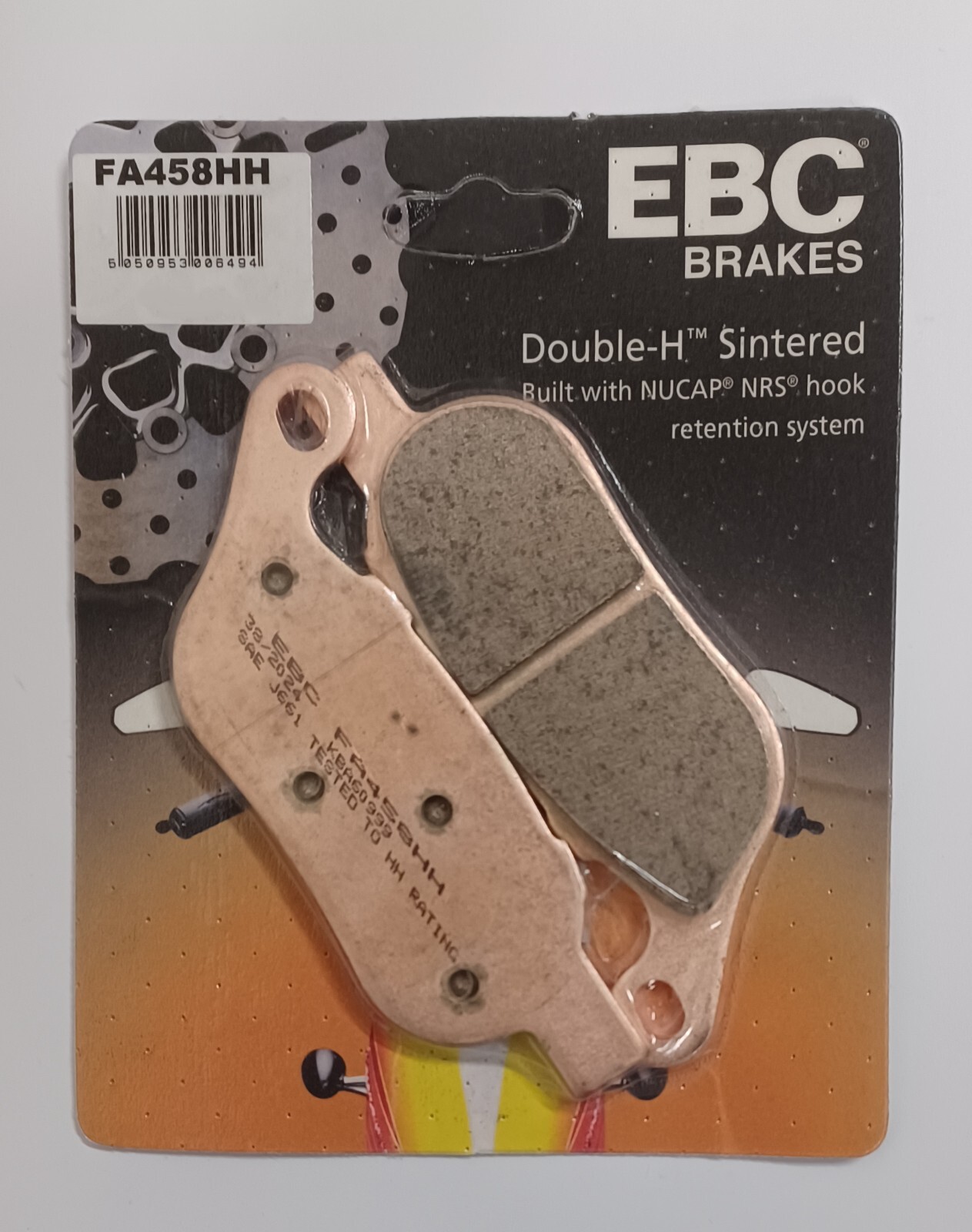 EBC Sintered REAR Brake Pads Fits HARLEY DAVIDSON FXDF FAT BOB (2008 to 2017)