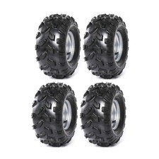 2/4pcs 18x9.50-8 Rim Wheel Tire for Go Kart Buggy ATV Quad Mower 110cc 125cc 140