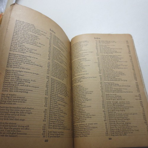 Sunday School Voices Number One Economy Edition paperback hymnal vintage - Picture 6 of 8