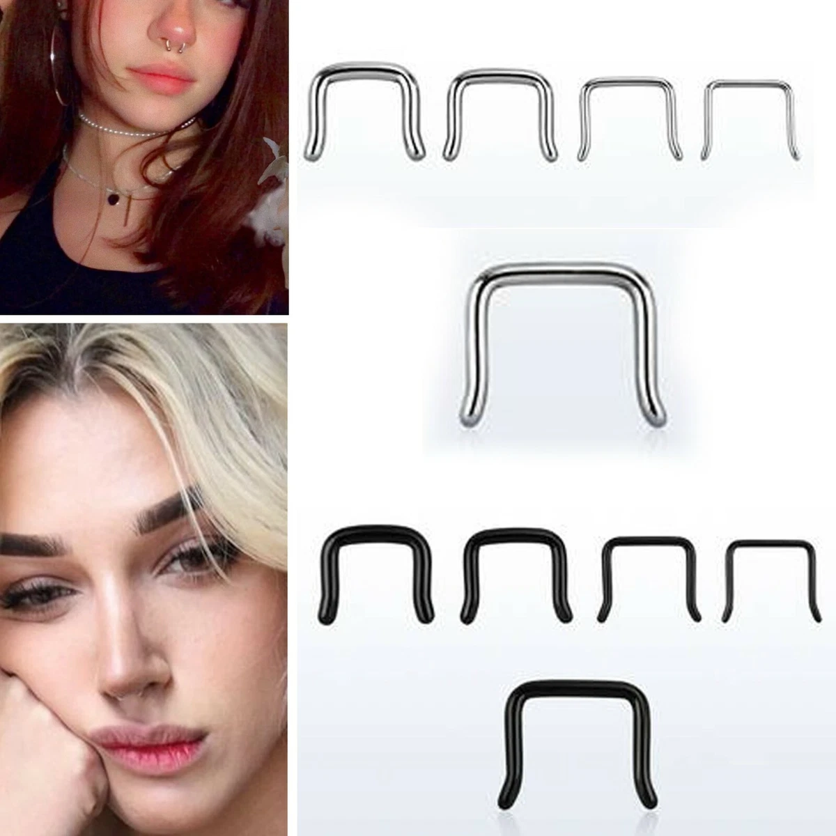 Piercing septum hotsell retainer