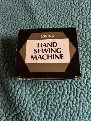 Loring Hand-Held Sewing Machine Thread and Instructions Vintage Antique
