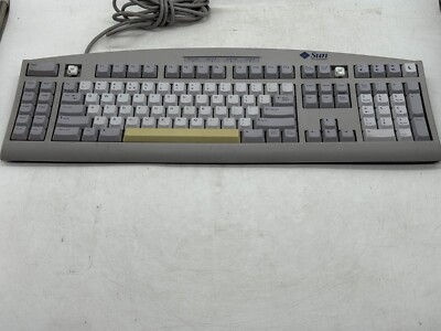 SUN Microsystems Type 6 USB Keyboard Missing Keycaps
