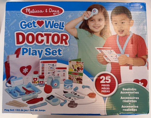 Melissa & Doug Get Well Doctor Playset 25 Pieces-NEW - Picture 4 of 6