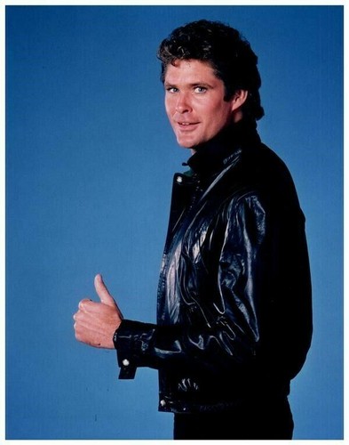 David Hasselhoff Knight Rider in Black 