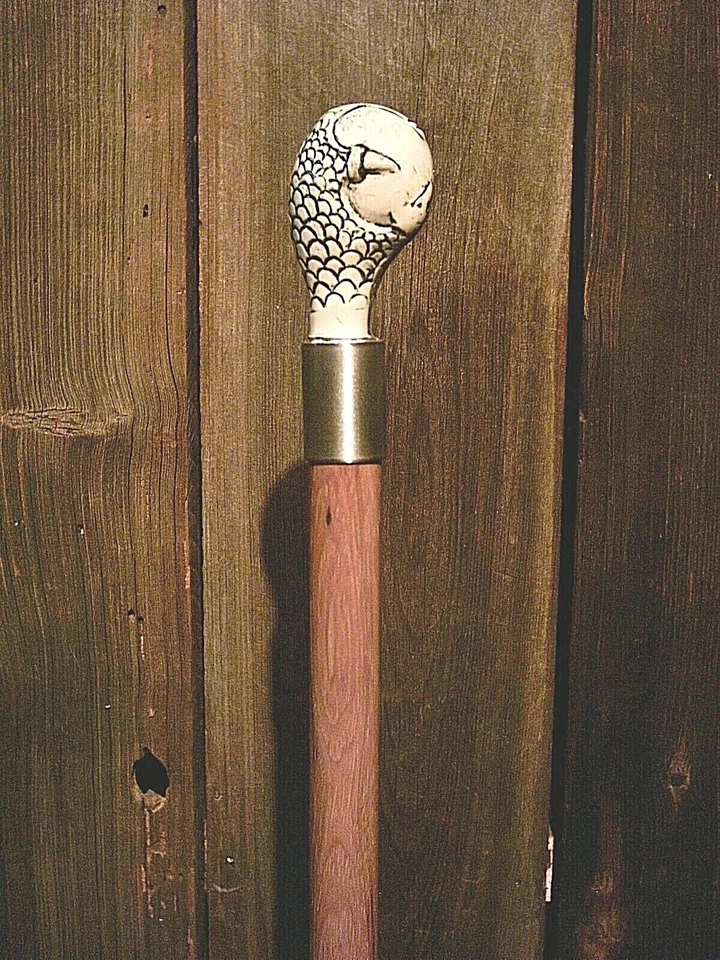 Bastones 4 estilos de mango varillas cónicas de madera de nogal americano lote de 4 piezas venta los 4 Foto 3 de 4