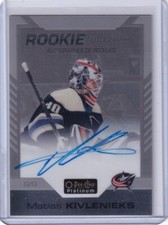 2020-21 O-Pee-Chee Platinum Matiss Kivlenieks Rookie Autographs