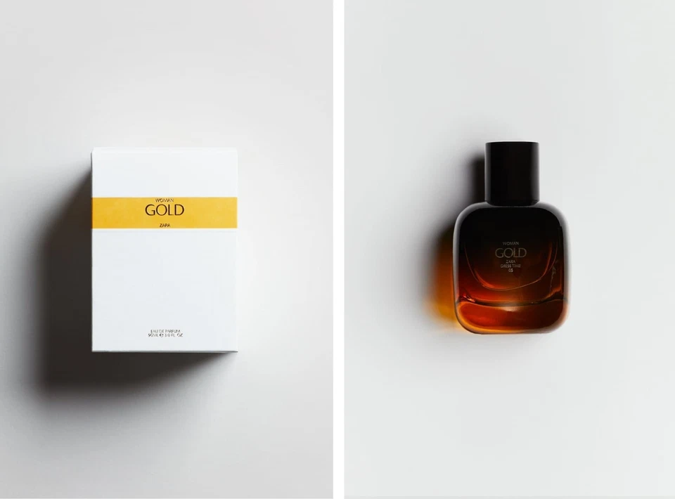 Zara Gold 3,0 oz Neu Parfum Woman Eau De Parfum EdP Duft 90 ml