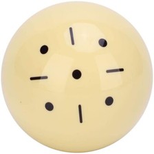 Champion Training Cue Ball for Pool Table size 2-1/4" 57mm and aim trainer