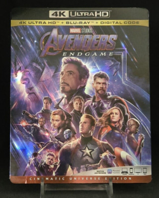 MARVEL - AVENGERS - END GAME - 4K ULTRA HD - BLU RAY & DVD - 2019 - CHRIS EVANS