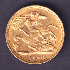 Australia.. 1900 Sydney - Half Sovereign... Much Lustre - aEF