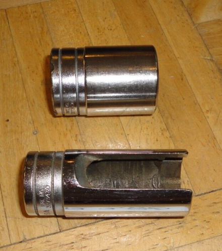SNAP-ON TOOLS 2 PIECE 7/8 VACUUM SWITCH & 1-1/16 OIL PRESSURE SENDER SOCKETS - Foto 3 di 14