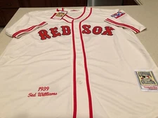 Mitchell & Ness Cooperstown Collection 1939 Red Sox Ted Williams Jersey Mens XL