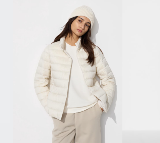 UNIQLO Ultra Light Down Jacket Women White XS S M L XL XXL UNIQLO Ultra Light Down Jacket Women White XS S M L XL XXL
