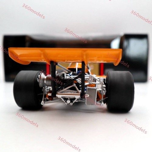 Replicarz 1:18 1972 Indianapolis 500 Peter Revson #12 R184826 Orange Diecast - Imagen 17 de 24