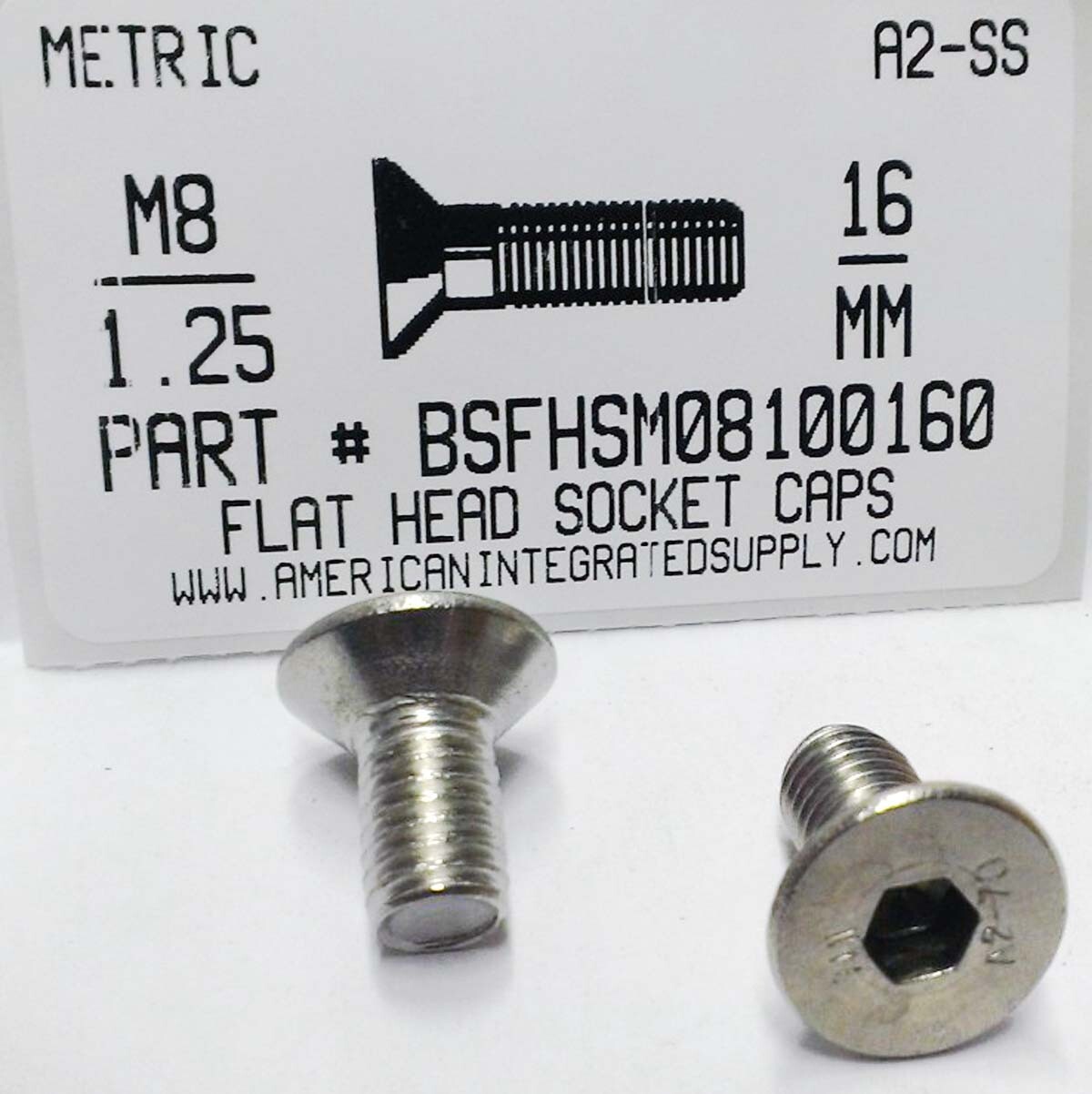 M8-1,25 X 16 Mm Viti A Testa Cilindrica Con Flangia, In Acciaio