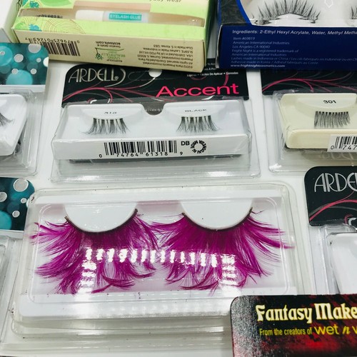 18 Sets False Eyelashes Ardell Black Red Sorceress Cleopatra Fantasy Drag Dress - Picture 8 of 12