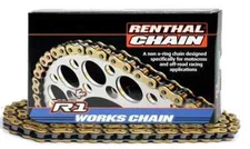 RENTHAL 520 Dirtbike Chain - 120 Links - 125 250 350 450 KTM KX RM YZ CR - C128