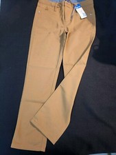 Nwt Boys 10 Kidichic Basic Chino Pants Tan Camel Brown Slacks