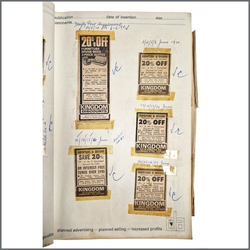Brian Epstein Furniture Stores Liverpool Echo & Daily Post Display Ad Book (UK) - Imagen 2 de 3