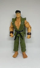 Ryu Street Fighter 6" Action Figure Blue Player 2 Capcom Jazwares 2004 VTG