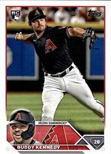 2023 Topps #135 Buddy Kennedy Rookie Rc Arizona Diamondbacks 