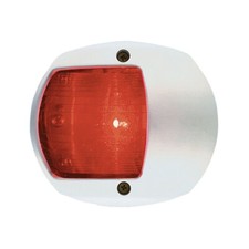 Perko LED Side Light Red 12V White Plastic Ho...