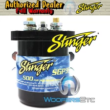 SGP35 STINGER 500 AMP RELAY BATTERY ISOLATOR for CAR AUDIO AMPLIFIER SYSTEM NEW