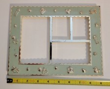 Decorative Baby Theme Metal Picture Frame 8" x 6" Photo Frame No glass or back 