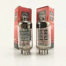 ECC83/12AX7 NOS NIB MULLARD MATSUSHITA VACUUM TUBES MATCHING PAIR JAPAN