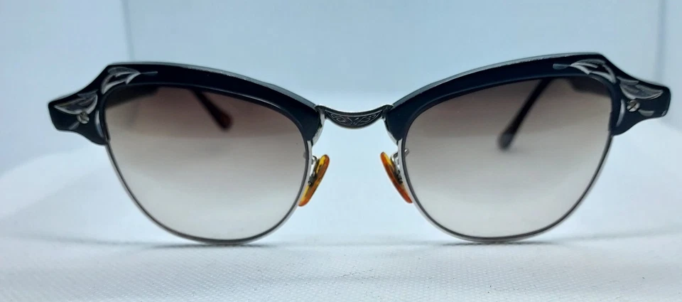 Gafas de sol Bausch and Lomb vintage años 50 para mujer / Rockabilly Foto 4 de 4