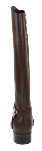 Michael Kors Women's Mocha Brown Fulton Harness Boot Shoes Ret $295 New - Picture 4 of 5