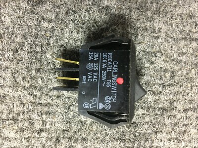 Panel Mount ON/OFF Carling Switch 16A 125VAC | eBay