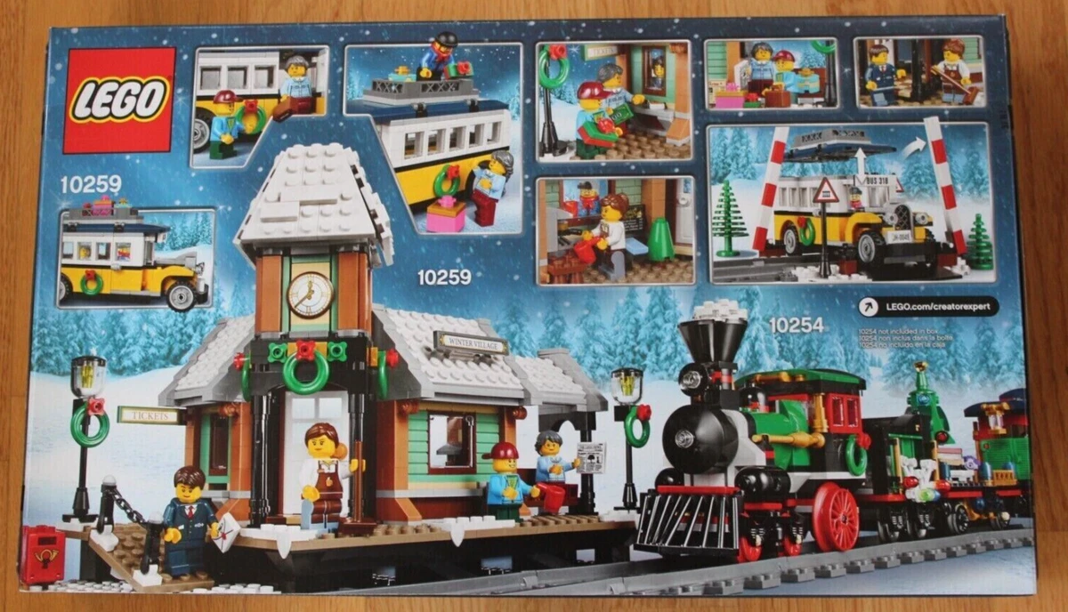 Tulipaner udelukkende Folde LEGO Creator Winter Village Station 10259 Christmas Building Kit Retired  Set | eBay