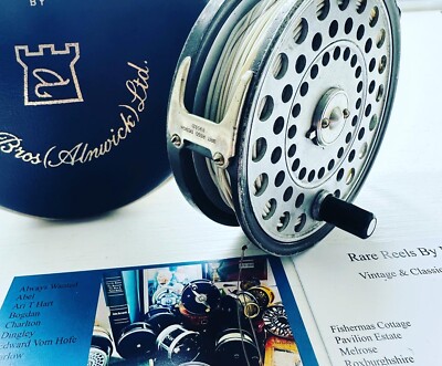 Vintage Hardy The Princess Fly Reel with DT 6 Hardy Floating Line