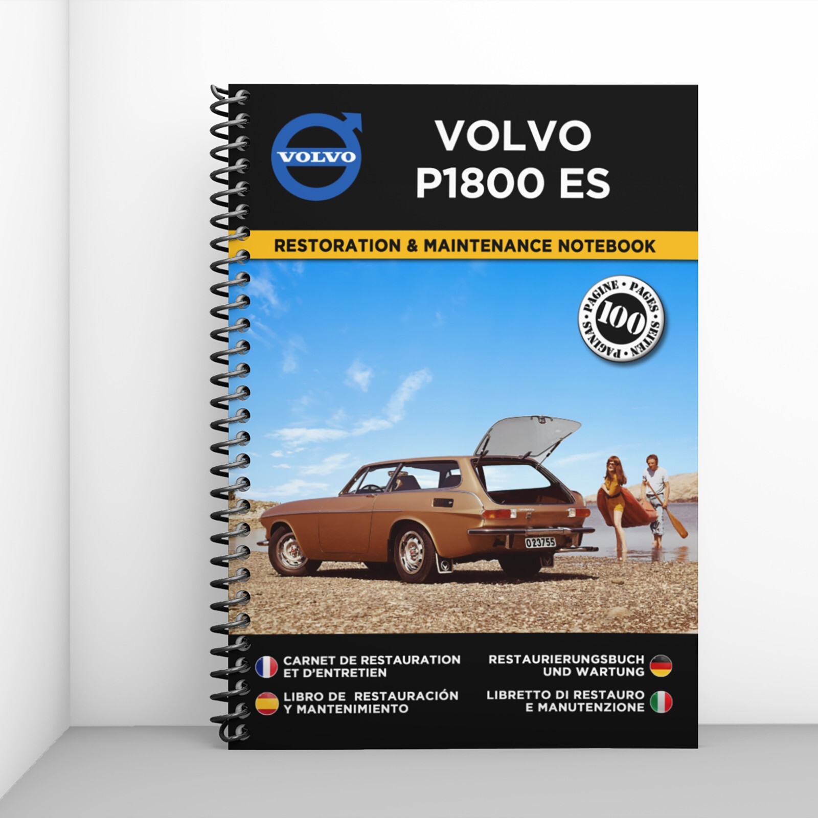 Livre Volvo P1800 ES documentation technique guide entretien et réparation ancienne