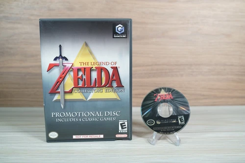Legend Of Zelda Collectors Edition GameCube CIB Complete ALL INSERTS SUPER MINTY